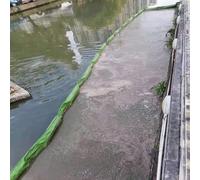 10m Heavy Duty PVC Oil Boom, 35cm Height Floating Barrier for Water Debris Interception & Spill Control. High Visibility Green UV Resistant Design for Lakes Rivers Oceans Quick Deploy Industrial Use