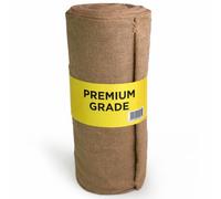 10m Hessian Fabric - 220cm (87") Premium Grade - 10oz - 350gsm - Jute Burlap Material - Frost Protection, Table Runner, Art & Craft, Sack Material (20m)