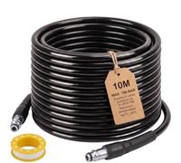 10m High Pressure Hose for Bosch Pressure Washers Universal Aquatak AQT | Reinforced Hose for Bosch UniversalAquatak 125/130/135, AQT 33-10, AQT 33-11, AQT 35-12, AQT 37-13, AQT 40-13, AQT 42-13