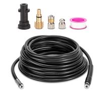 10M High Pressure Washer Drain Pipe Hose Cleaning Kit, with Jet Nozzle and Rotating Jet Nozzle for Karcher K2 - K7 Series and LAVOR Pressure Washer,