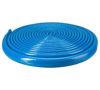 10m Long Blue 15mm Extra Strong Pipe Foam Insulation Lagging Wrap 6mm Thick