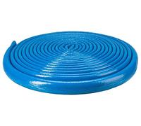 10m Long Blue 18mm Extra Strong Pipe Foam Insulation Lagging Wrap 6mm Thick
