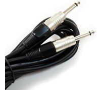 10M PRO 6.35MM 1/4" Mono Jack Plug to Plug Cable Guitar Amp Mixer Patch Lead
