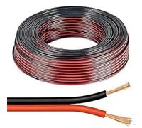 10m Red/Black 2 x 0.50mm Speaker Cable by electrosmart® - Ideal for Car Audio & Home HiFi
