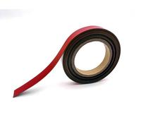 10m Red Magnetic Strip Roll with Dry Wipe Clean Finish