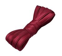 10m Red Satin Binding Cord 1cm Wide Bias Tape for Sewing Fabric Edge Trimming