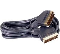 10m Scart Cable/Gold Plated / 21 Pins Connected /10 Metre/Fully Screened Lead (BY CABLES 4 ALL)
