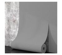 10M Self Adhesive Foam Wallpaper,Linen Texture Effect，Modern Simple Wallpaper for Home Decoration and Furniture Renovation, Soft and Anti-Collision (Color : Grey)