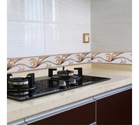 10M Self Adhesive Wall Skirting Border Wave Line Sticker Home Decals Waterproof