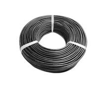 10M Soft Silicone Power Cable - 12 to 26 AWG & Black Heat Electrical Wire for Car Lighting(Black,22 AWG)