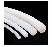 10m Solid Silicone Cord，Dia 2 Mm 2.1 2.2 2.3 2.4 2.5 2.6 2.8 3 Mm High Temperature White Silicone Solid Round Seal Strips O Ring, 1pcs(Dia 3mm)