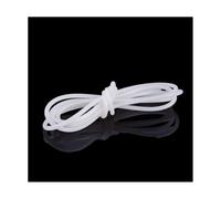 10M Solid Silicone White Rubber Gasket Trim Seal Strips - Waterproof, High Temperature Resistant for Windows and Doors(1.5mm)