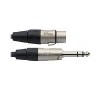 10m Stagg XLR (F) to Stereo Jack (M) Audio Cable