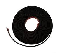 10m Tpe Carpet Edge Strip Floor Black and Flooring Threshold Ramp for Safe Passage Between Carpet Hallways Hard Floor Tripping Hazard Prevention for Doorways