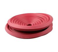 10M TPR Rubber Strip for Pool Table Bumpers, Red Cushion Rail Replacement 12x14mm to 19x22mm, For For Edge Protector for Billiard Tables in Game Rooms(19 * 22MM)