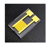 10μm transparent quartz glass interdigitated electrode, 12 Pack | Transparent quartz IDE, 10μm line/space, Ti/Au, 75 pairs, -100°C to 500°C