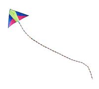 10m Tube Rainbow Nylon Kite Tail Single Line Delta Kites Accs Outdoor Toys