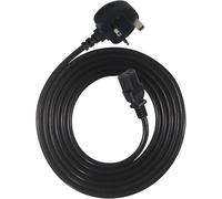 10M UK 3-Pin Power Cable IEC C13 Kettle Lead 13A Fused BS1363 Plug, Copper Core AC Power Cord for PC, Computer, Monitor, Printer, Samsung, Dell, HP, Sony LED LCD Smart TV