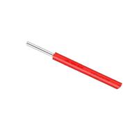 10m UL1007 Single Core Copper Wire 26 24 22 20 18 16 14AWG PVC Insulation Solid Tinned Plating Electronic Cable Line(Red 10m,26AWG)