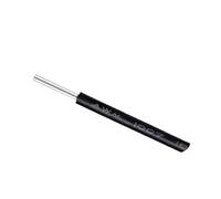 10m UL1007 Single Core Copper Wire 26 24 22 20 18 16 14AWG PVC Insulation Solid Tinned Plating Electronic Cable Line(Black 10m,14AWG)