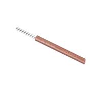 10m UL1007 Single Core Copper Wire 26 24 22 20 18 16 14AWG PVC Insulation Solid Tinned Plating Electronic Cable Line(Brown 10m,24AWG)