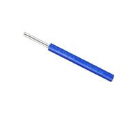 10m UL1007 Single Core Copper Wire 26 24 22 20 18 16 14AWG PVC Insulation Solid Tinned Plating Electronic Cable Line(Blue 10m,18AWG)