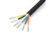 10m UL2464 Multi-Core Wire 30 28 26 24 22 20 18 16 14AWG X 2 3 4 5 6 7 8 9 10 Cores Channel Audio Power Cable Sheathed Wires(6 Cores,26AWG)