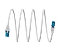 10m Ultra Flexible Ethernet Cable - CAT6 Network Cable White, copper conductor