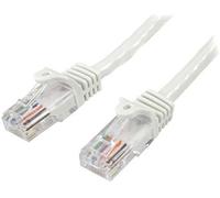 10m White Cat5e Patch Cable With Snagless RJ45 Connectors Long Ethernet Cable 1