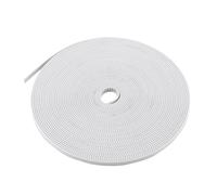 10M White Open Timing Belt Width 6mm PU with Steel