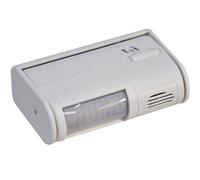 10m Wireless PIR Motion Detector Sensor Alarm Wall Mount Visitor Shop Door Chime Loops Multi One Size