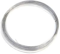 10Meter 304 Stainless Steel Hard Wire Steel Wire 0.1/0.2/0.3/0.4/0.5/0.6/0.8/1mm Wire Diameter Cord Line Rustproof Handmade DIY (Specification : 1mm)