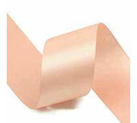 10Meters 1CM/2.5CM/4CM/5CM Double Face Satin Ribbon for Box Flower Bouquet Packaging DIY Bows-Peach Pink-4CM
