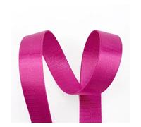 10Meters 20-50mm Nylon Webbing Tapes Ribbons for Belt Dog Collar Backpack Strap by The Meter Bias Binding DIY Sewing Accessories(RD001-RoseRed,32mm)