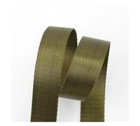 10Meters 20-50mm Nylon Webbing Tapes Ribbons for Belt Dog Collar Backpack Strap by The Meter Bias Binding DIY Sewing Accessories(RD001-ArmyGreen,50mm)
