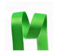 10Meters 20-50mm Nylon Webbing Tapes Ribbons for Belt Dog Collar Backpack Strap by The Meter Bias Binding DIY Sewing Accessories(RD001-Green,50mm)