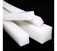 10meters/33FT Silicone Square Sealing Strip High Temperature Resistant Solid Silicone Rubber Sealing Strip Weatherstrip(15 * 15mm)