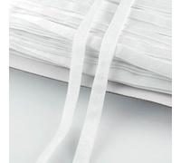 10Meters 6-40mm Spandex Underwear Nylon Elastic Band Strap Bra Ear Webbing Tape DIY Garment Belt Rubber Bands Sewing Accessories-White-20mm-10Meters