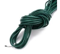 10meters Dia 1/1.5/2/3mm Round Genuine Leather Cord for Necklace Bracelet DIY Jewelry Making Findings Supplies Rope String