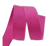 10Meters Nylon Webbing Strap 20mm 25mm 32mm 38mm 50mm Width Backpack Repair Canvas Ribbon Sewing Trim Supply(Hot Pink,20mm)
