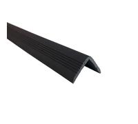 10Meters Stair Nosing Self Adhesive Stair Edge Protector, Wall Corner Protector Waterproof Stair Edging Anti Slip Stair Corner Trim PVC Strips Staircase Step Treads