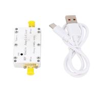 10MHz 6GHz RF Module SMA Female Low Noise Receiver Module Wide Frequency Range 40dB Gain for Wireless Communication System Aluminum Alloy Housing