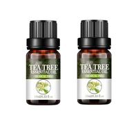 10ml Acne Treatment Face Serum Tea Tree Oil Fade Acne Marks Pimple Spot Removal Moisturizing Firming Cleansing Pore Shrinking Essence (2PCS)
