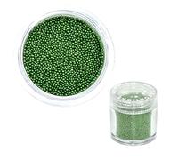 10ML/Box Nail Caviar Micro Mini Caviar Beads Gel Polish 3D Nail Art Jewelry Tip Nails Design Manicure Nail Art Accessory Mini Decorations 0.8-1mm(Green)