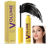 10ml Bub/ble Mascara,M/ascara Black Volume and Length,False Lash Effect Ma/scara for Woman,Lengthening Mascara Black,Waterproof Long-Lasting,Persistent Curling,Non-Smudging,Compact and Portable