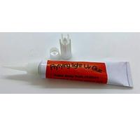 10ml Light Crystal Clear Fly Tying UV Glue, Resin in a tube