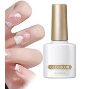 10ml Pearl White Shimmer Gel Nail Sculpture Glue | Nail Glue, 10ml Pearl White Salon Wedding Shimmer DIY Color, Gel Nail Sculpture Tool for Beauty Salon, Home & Carving