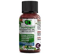10ML | Peppermint Essential Oils, 100% Pure Natural Essential Oils, Spider Repellent, Energy Boost, Candle Making, Great for Skin, Perfect for Hair Care, Headache Relief - Vegan Friendly
