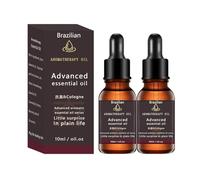 10ml Pure Plant Aromatherapy Essential Oil,Brazilian Summers Diffuser Oil,Bedroom Long-lasting Fragrance Humidifier Diffuser Air Freshener That Will Fill Your Home with Warmth Tranquility (2PCS)