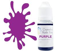 10ml Purple Cosmetic Liquid Colour - Water Based Dye, Soap, Bath Bombs